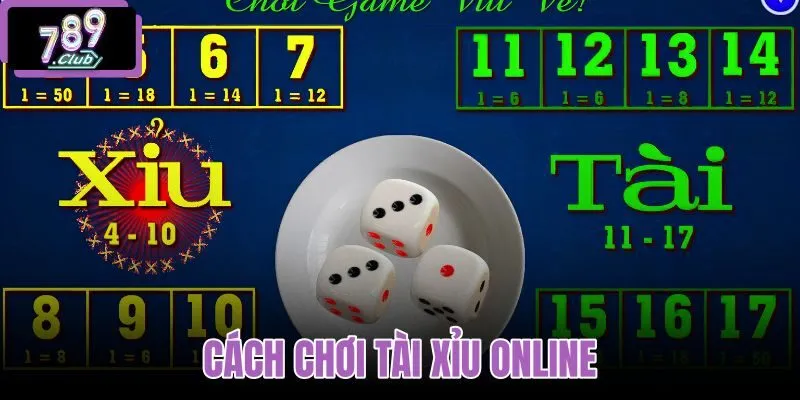 Cách chơi tài xỉu onlien